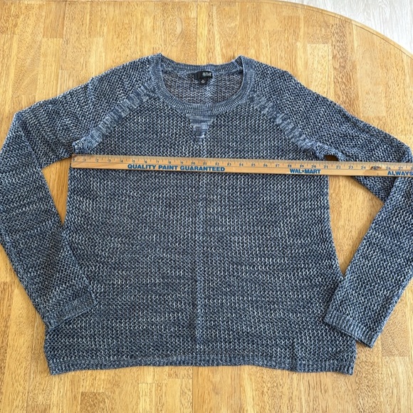 a.n.a Blue V-Neck long sleeve Sweater Lightweight Knit summer sweater size XL - Picture 1 of 9